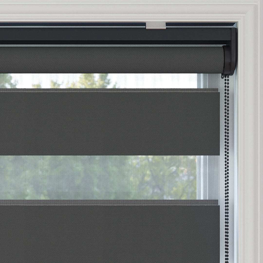 Antrasit Karartma Zebra Perde | Mais