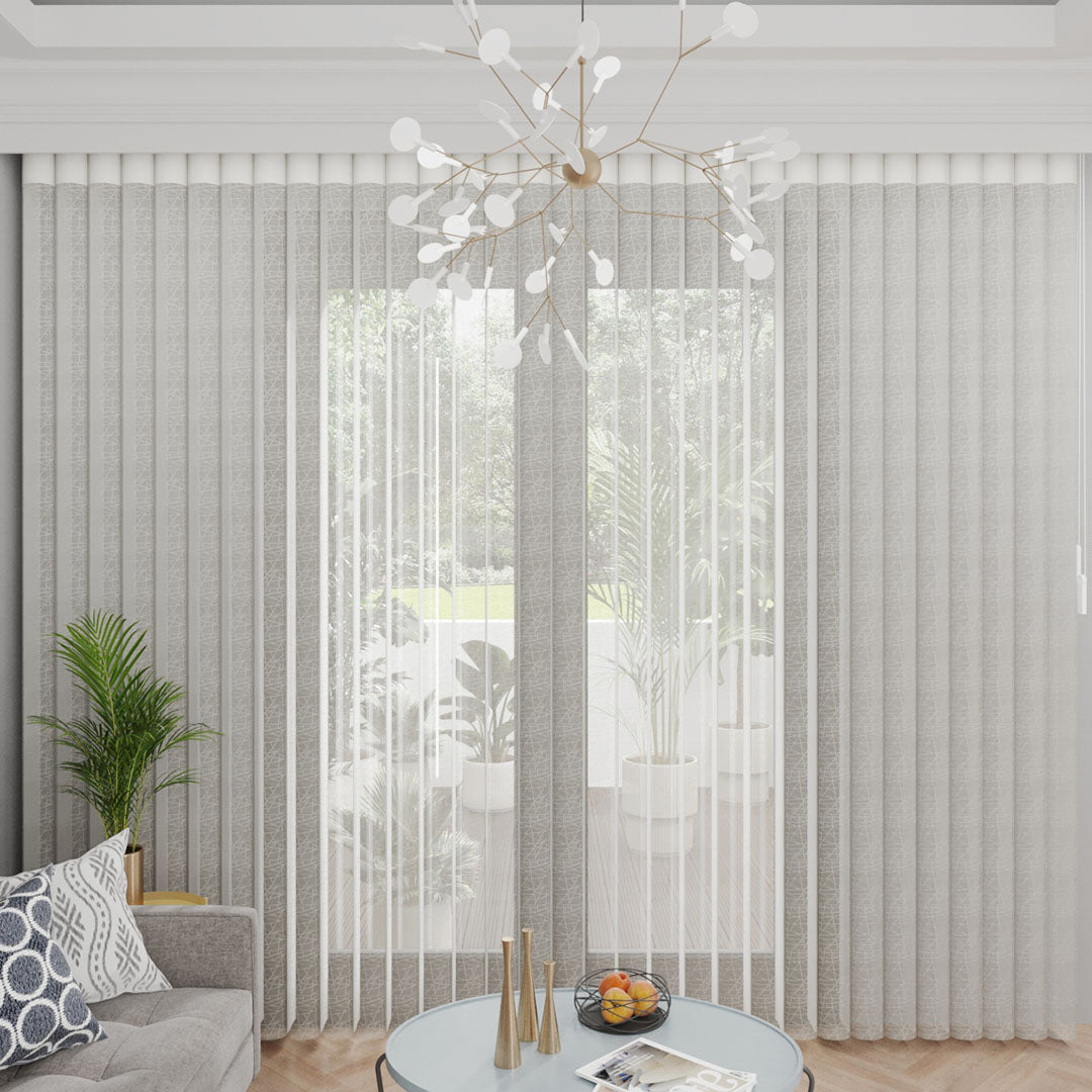 Mistral - Jakarlı Dikey Tül Perde