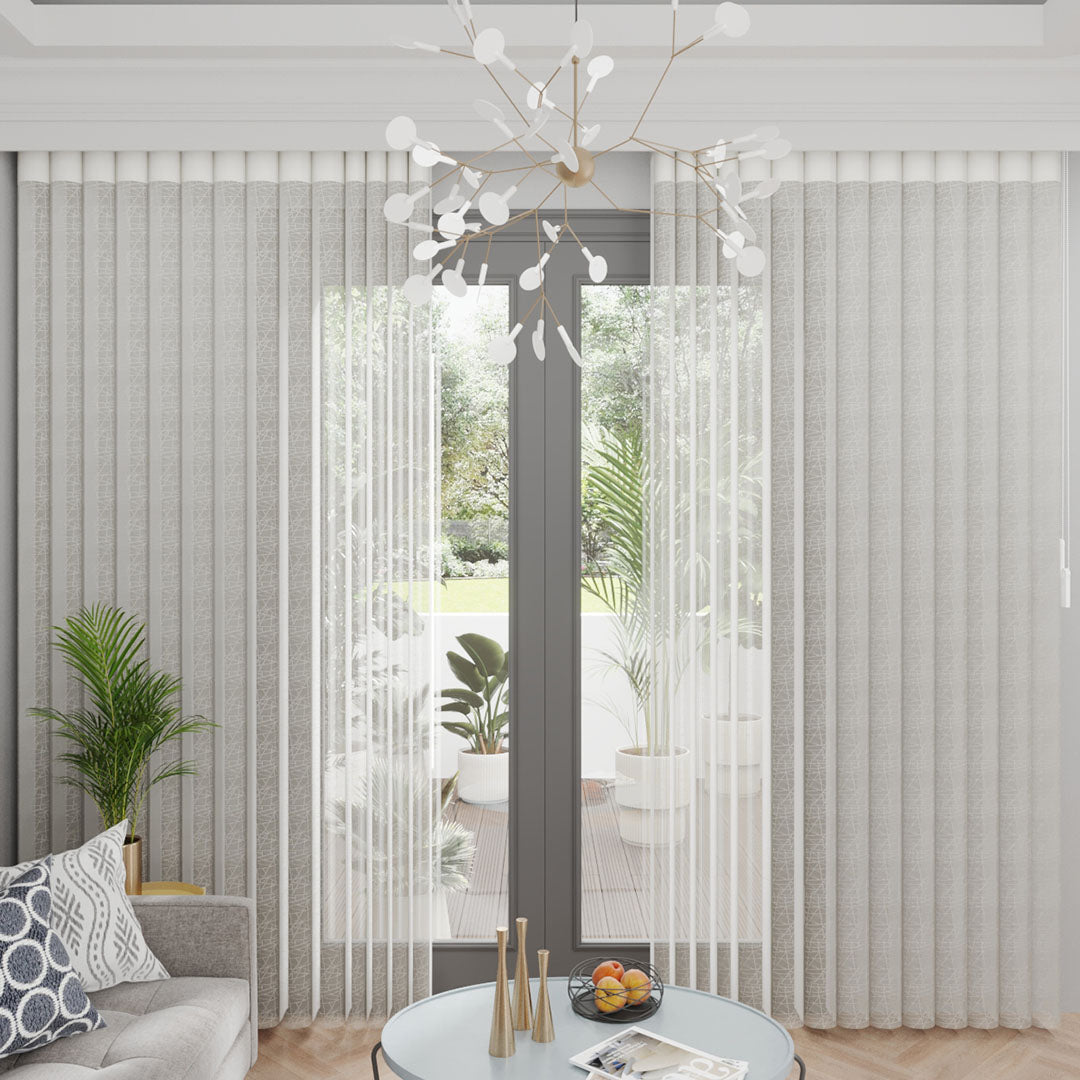 Mistral - Jakarlı Dikey Tül Perde