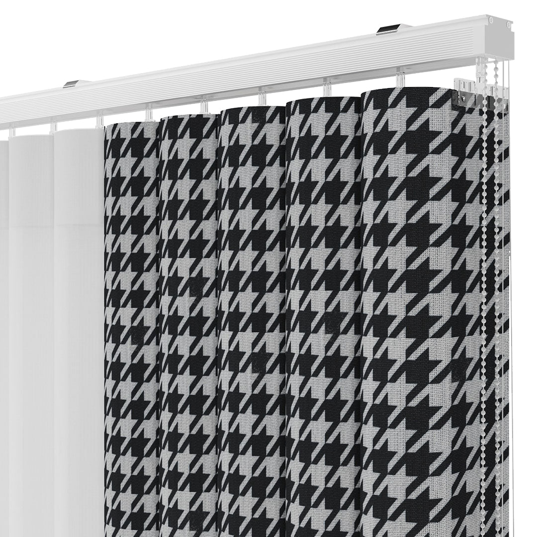 Mono - Baskılı Dikey Tül Perde