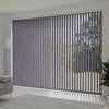 Mor Blackout Kumaş Dikey Perde | Serafina