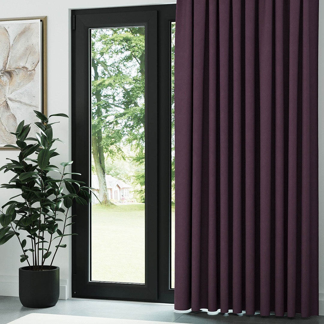 Mor Naturel Keten Fon Perde | Casual