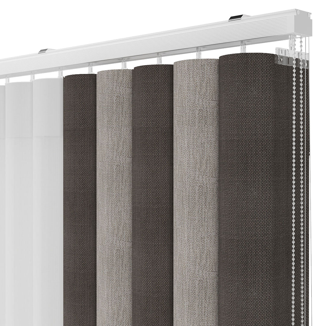 Nova - Baskılı Dikey Tül Perde