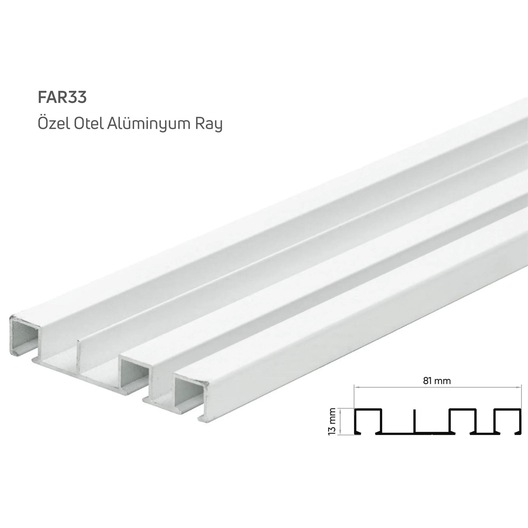 Özel Otel Alüminyum Rayı