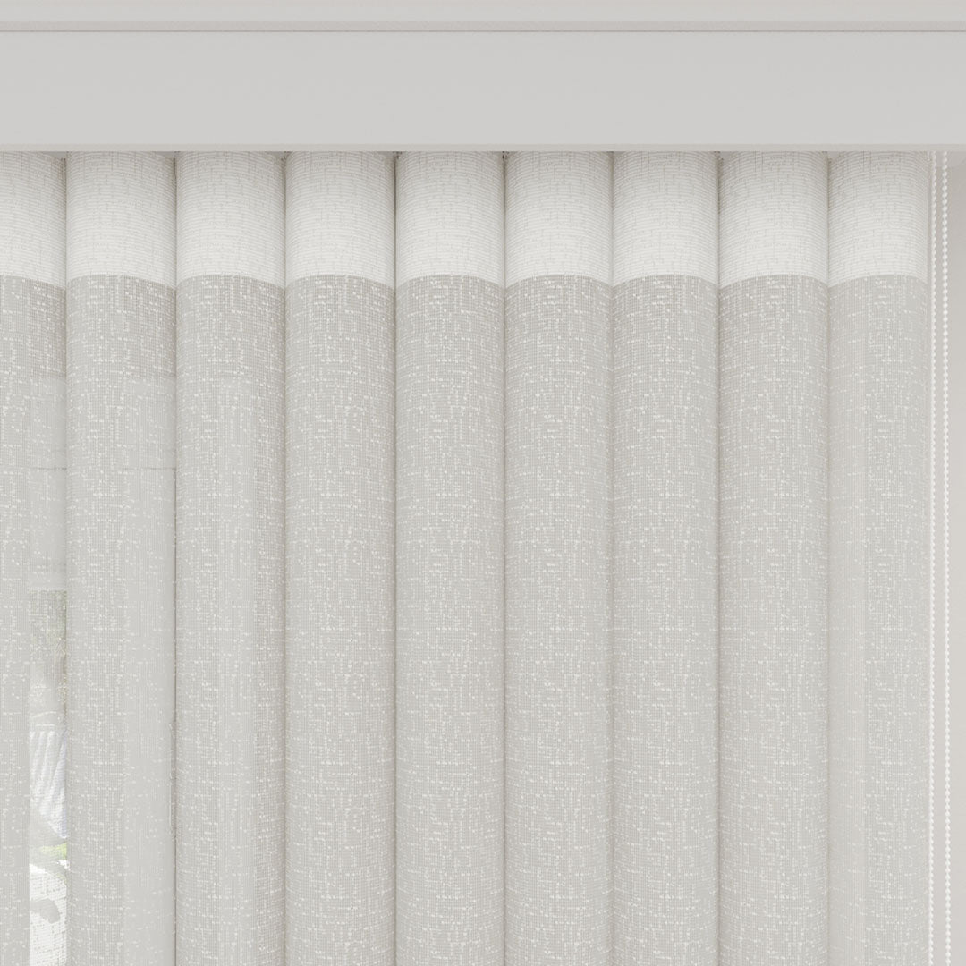 Rocas - Jakarlı Dikey Tül Perde