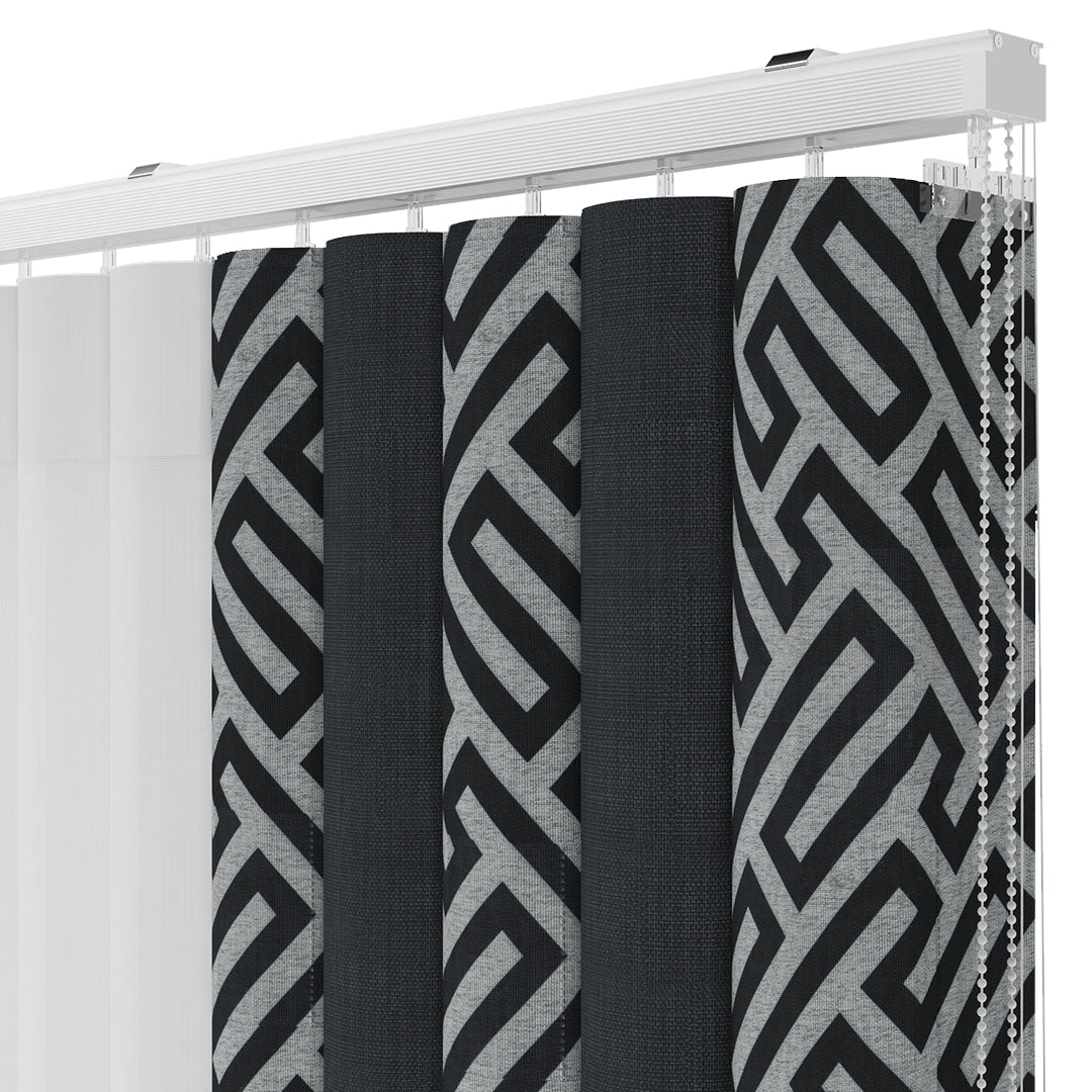 Sera - Baskılı Dikey Tül Perde