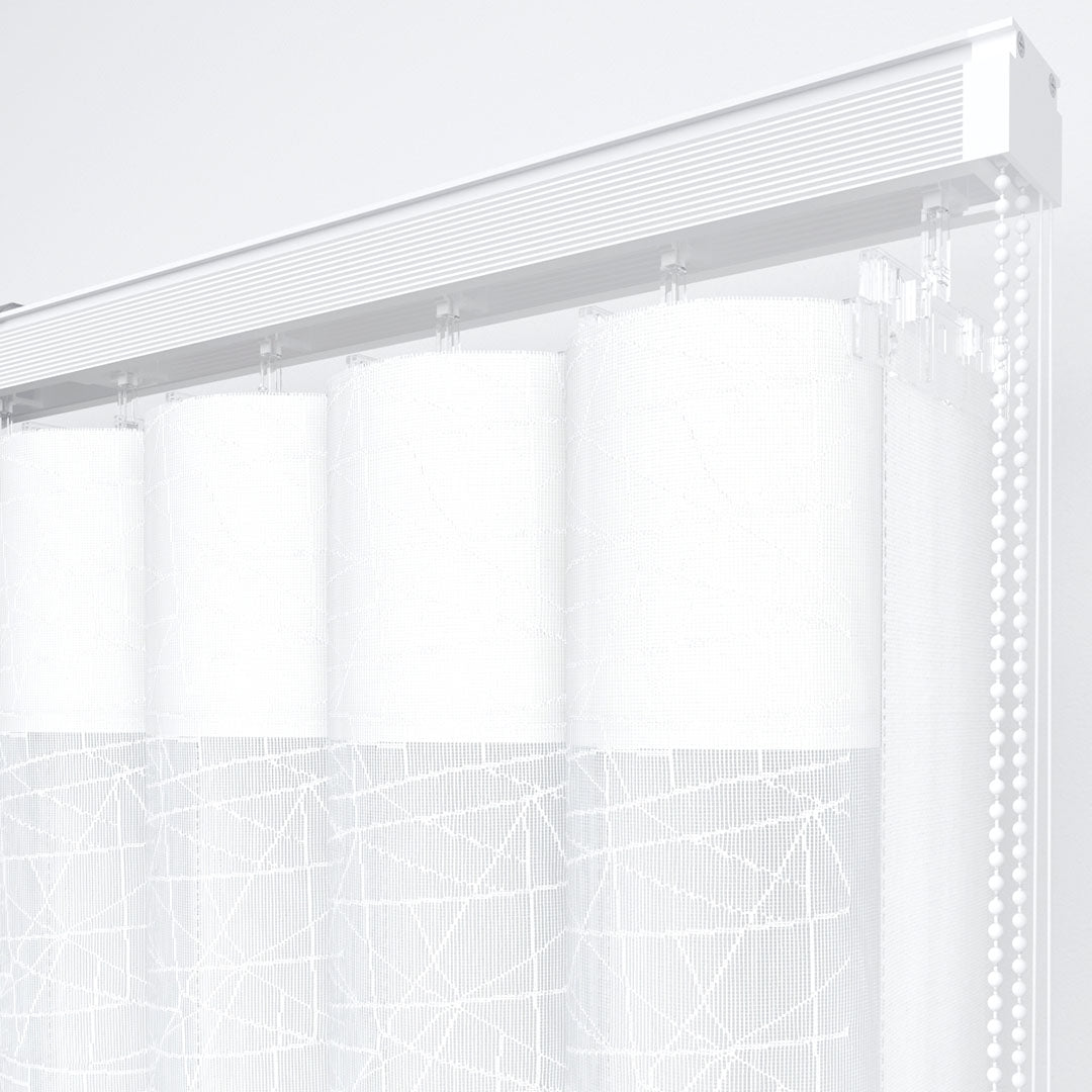 Skola - Jakarlı Dikey Tül Perde