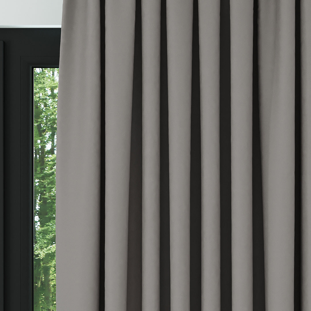 Taş Rengi Blackout Karartma Fon Perde | Larice