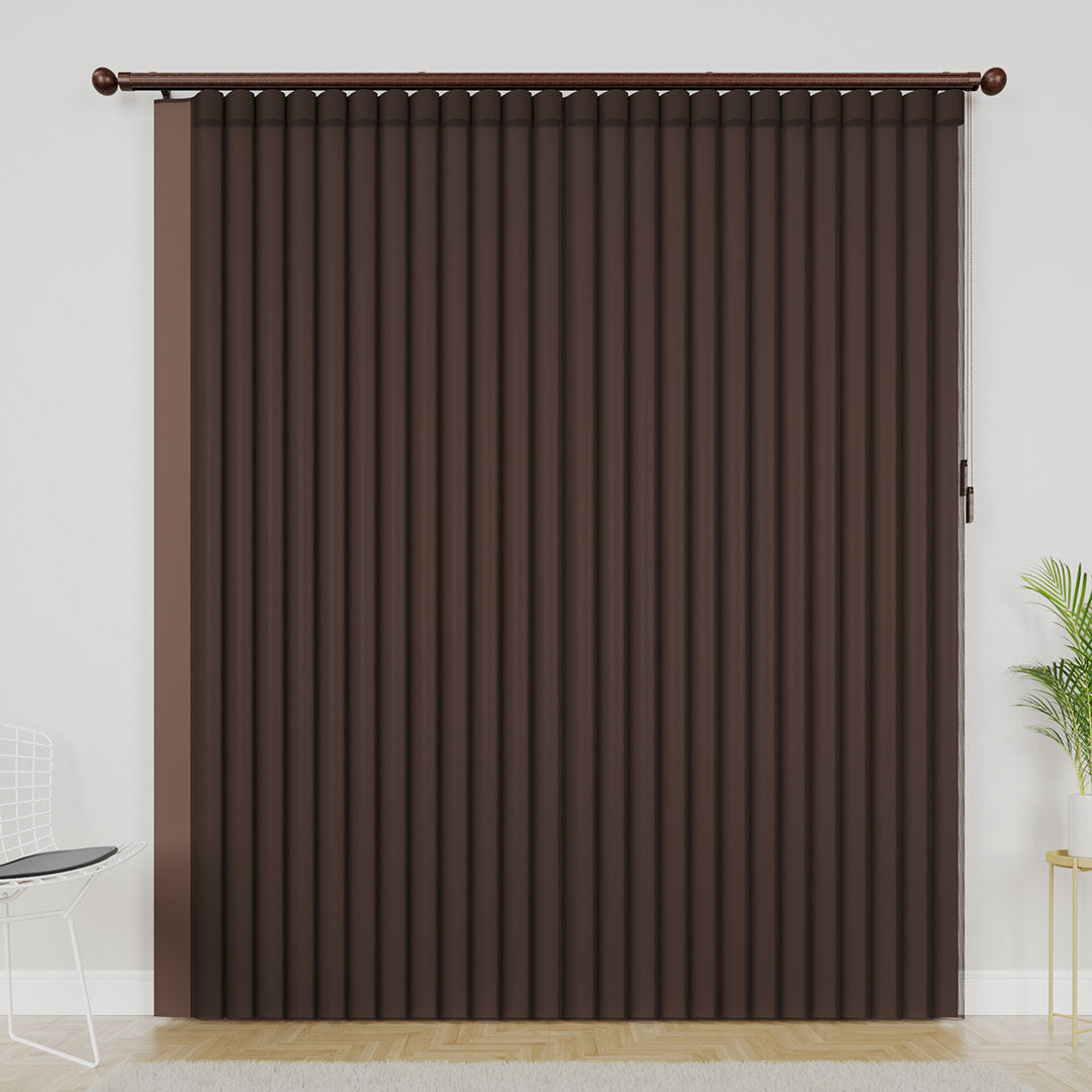 Tiber - Rustikli Dikey Tül Perde