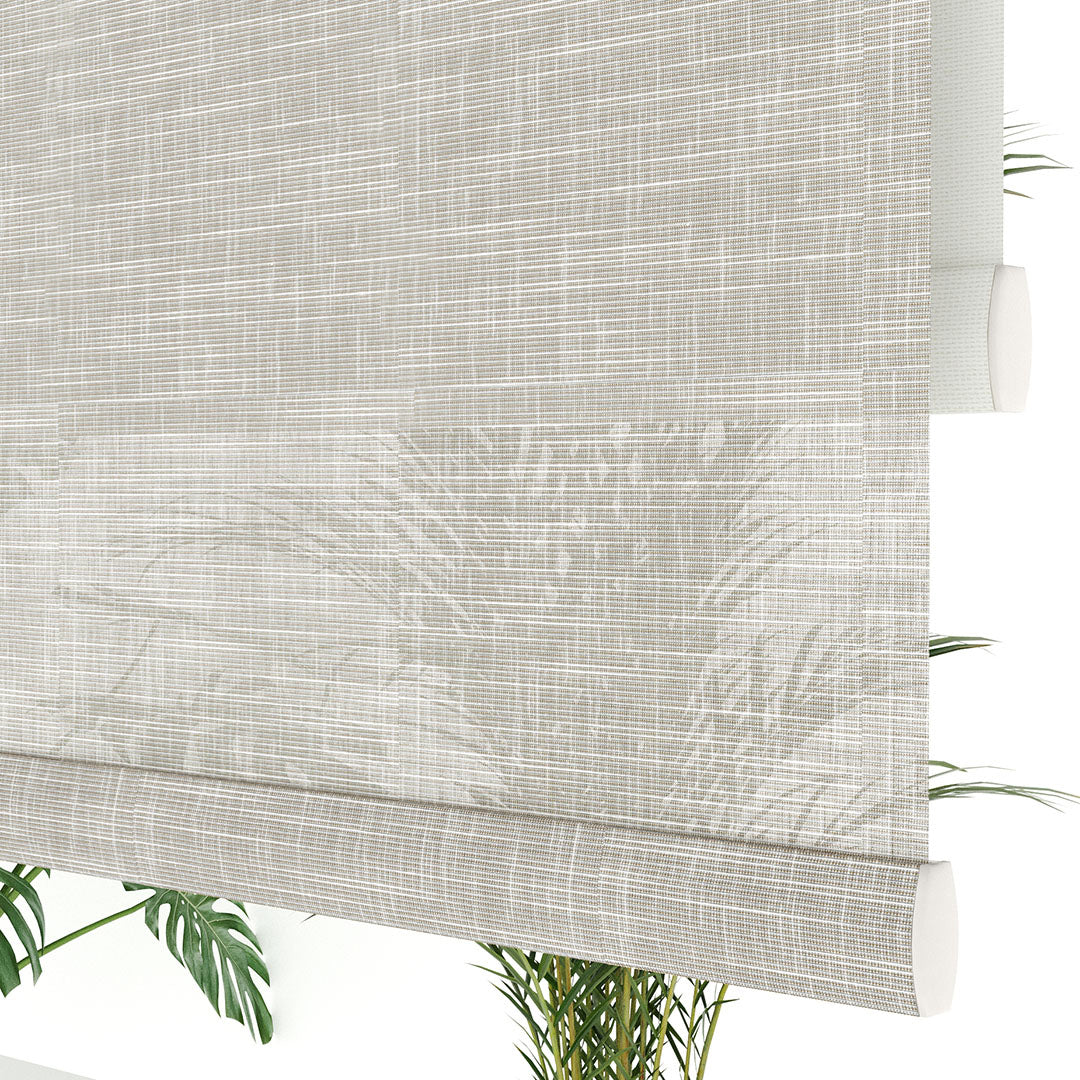 Vizon Desenli Çiftli Stor Perde | Dauphine