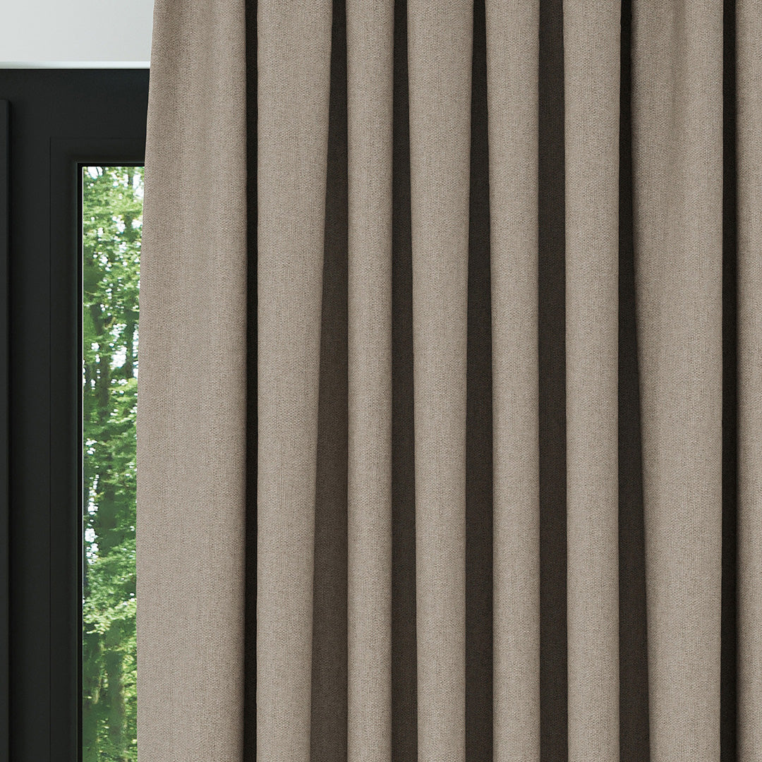 Vizon Hasır Keten Karartma Fon Perde | Bonita