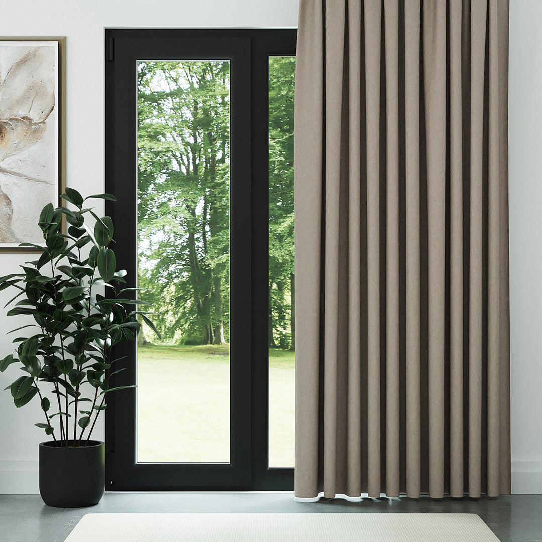 Vizon Hasır Keten Karartma Fon Perde | Bonita