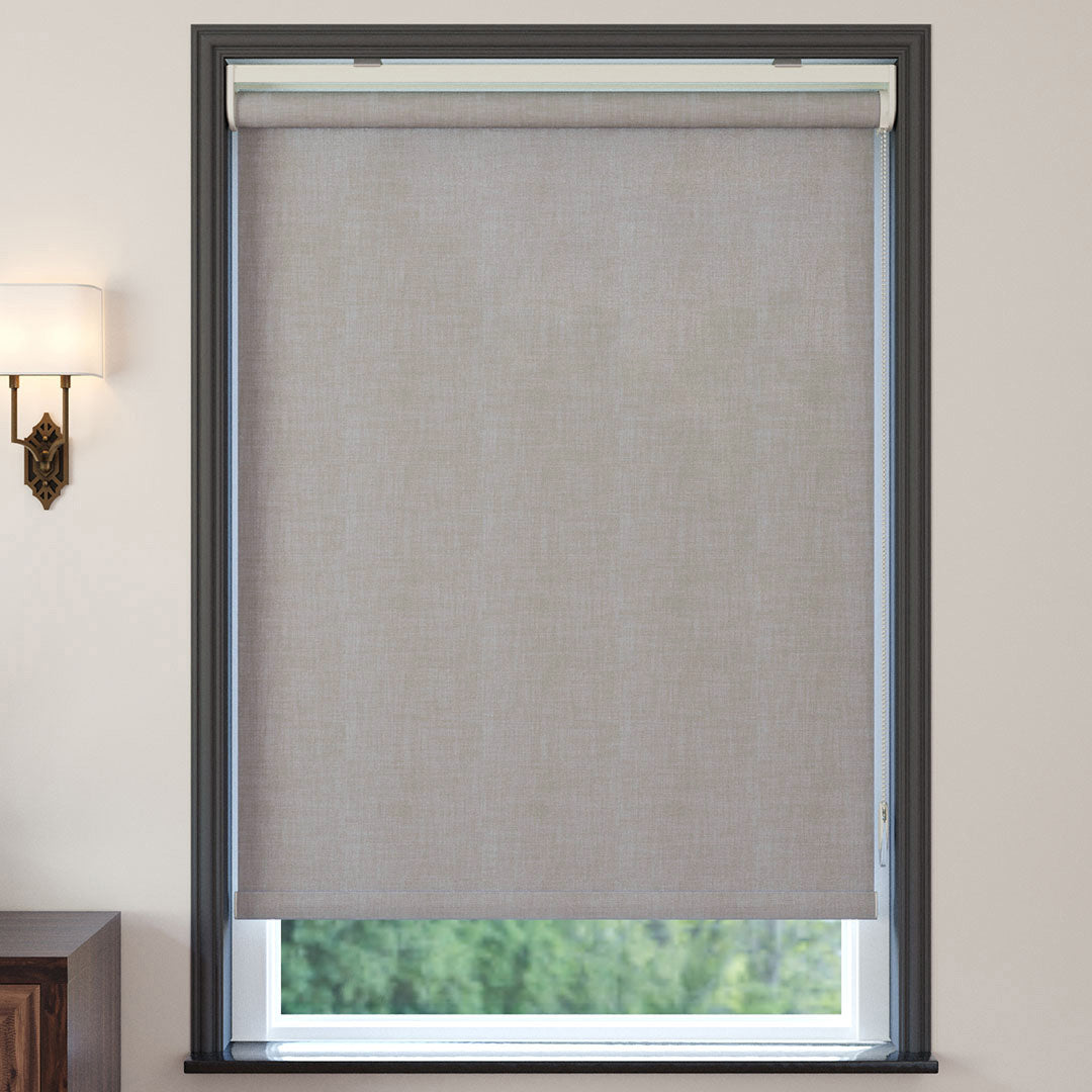 Vizon Mat Keten Stor Perde | Brodie