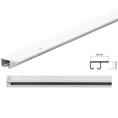 Yanaklı Tekli Alüminyum Ray