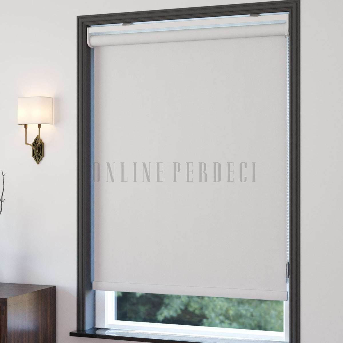 Beyaz Blackout Stor Perde - Zenvara