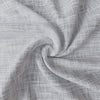 Beyaz Keten Çizgi Efekli Kalın Dökümlü Düz Tül Perde - Dravena