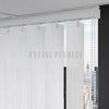Beyaz Oval Perfore PVC Dikey Perde