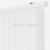 Beyaz Oval Perfore PVC Dikey Perde
