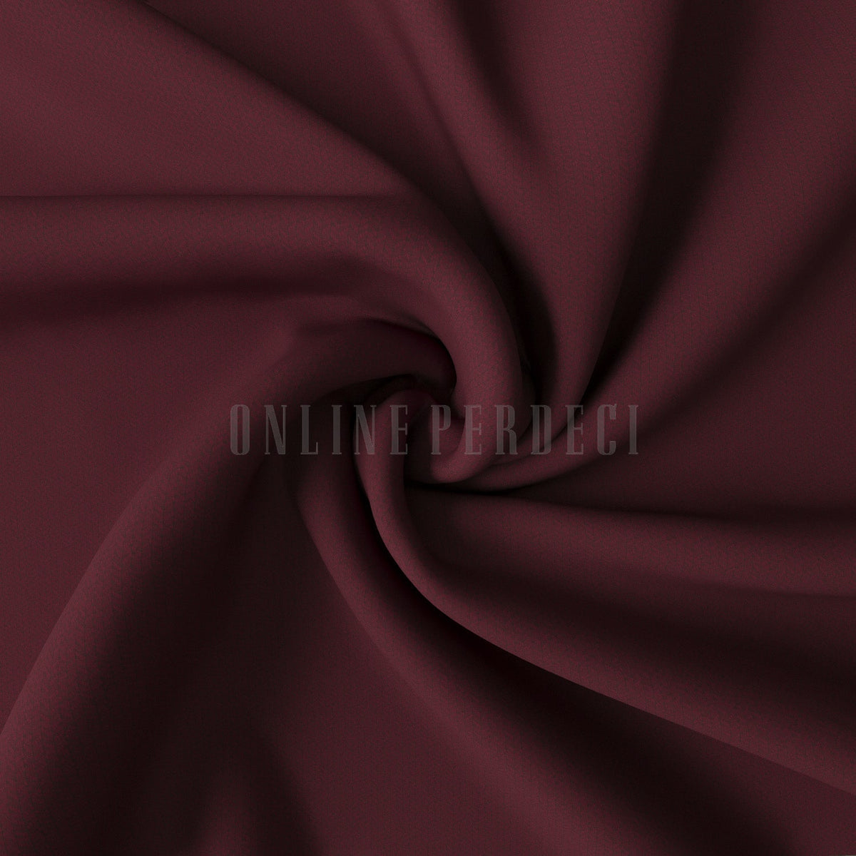 Bordo Modern Balık Sırtı Desenli Fon Perde - Spinara