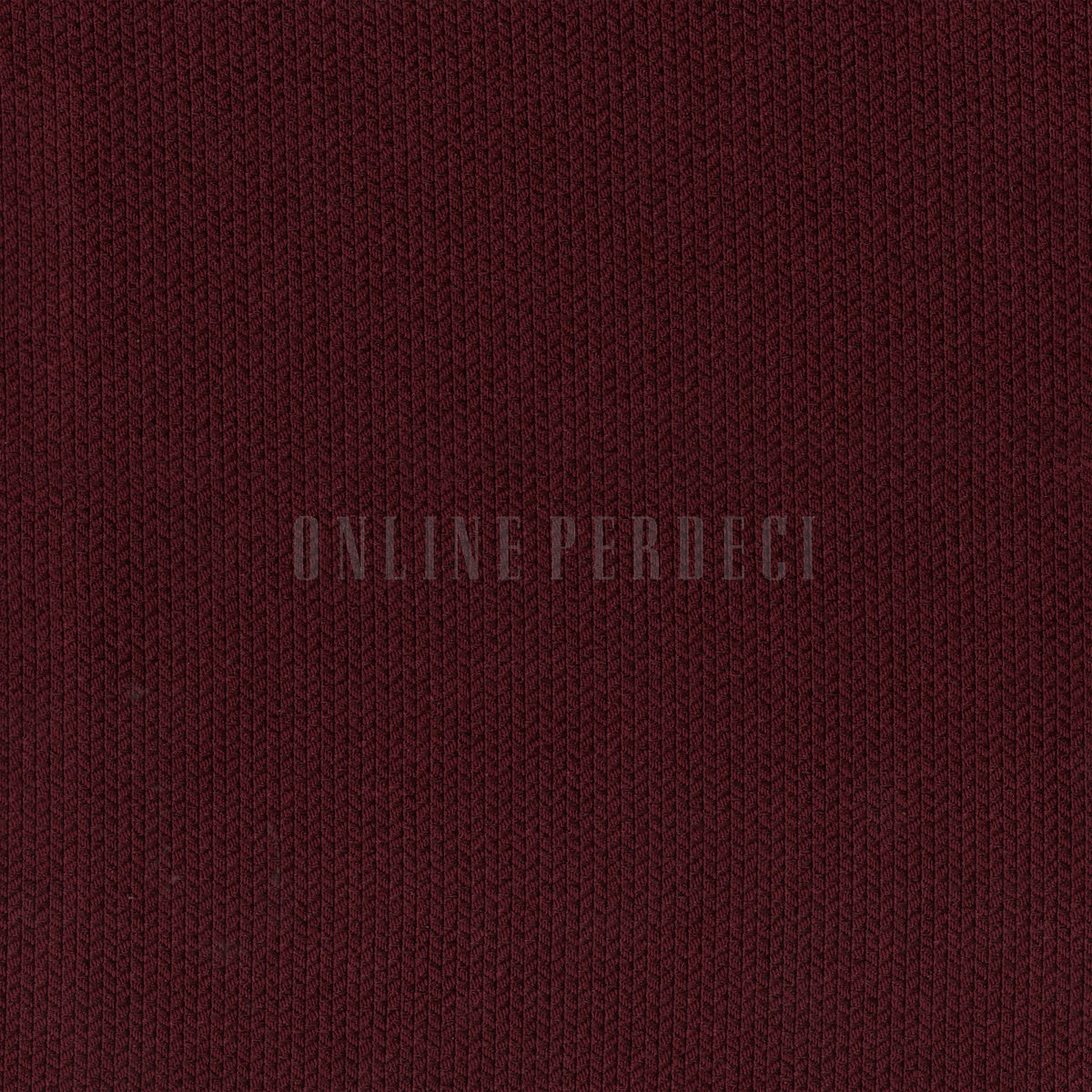 Bordo Modern Balık Sırtı Desenli Fon Perde - Spinara