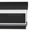 Ferio Siyah Blackout Zebra Perde