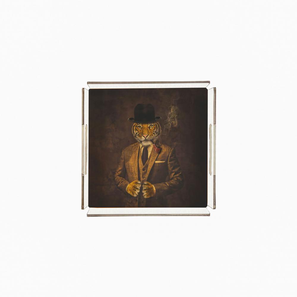 Bay Kaplan Pleksi Tepsi - PT2100 - 25x25cm