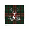 Tartan Geyiği Pleksi Tepsi 25X25CM