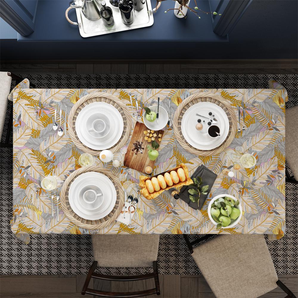 Sonbahar Yaprakları Masa Örtüsü 160x220CM