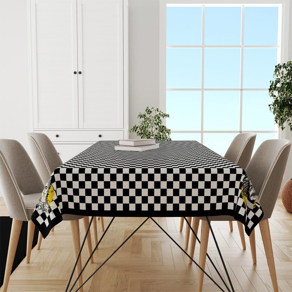 Ünlü Yüzler Masa Örtüsü 160x220CM