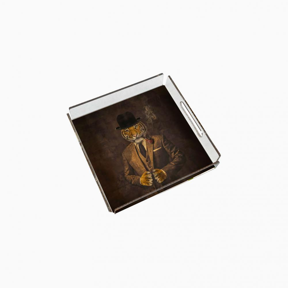 Bay Kaplan Pleksi Tepsi - PT2100 - 25x25cm