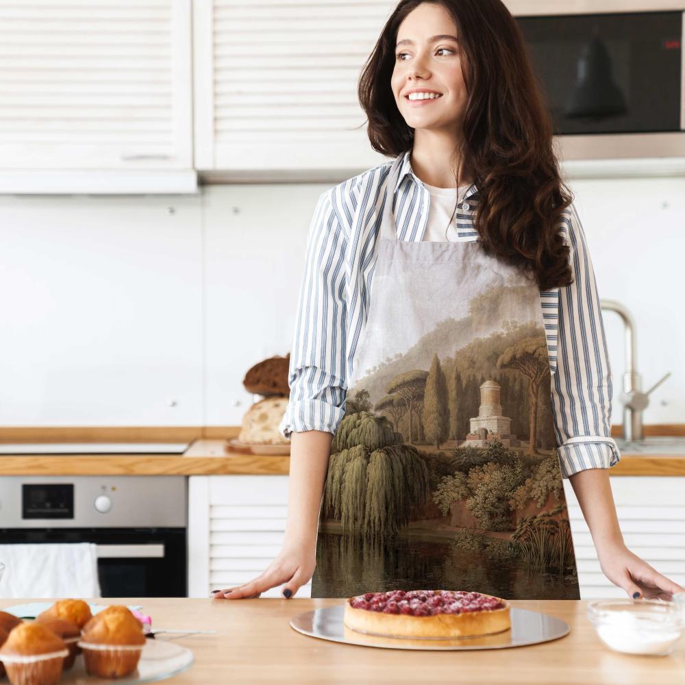 Orman Manzara Detaylı Mutfak Önlüğü