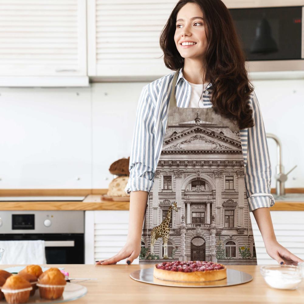 Hayvanat Bahçesi Tasarım Mutfak Önlüğü