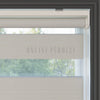 Golvia Ekru Blackout Zebra Perde