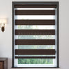 Golvia Kahverengi Blackout Zebra Perde