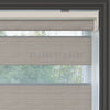 Golvia Krem Blackout Zebra Perde