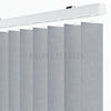 Gri Düz Kumaş Dikey Perde - Lomira