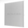 Gri Düz PVC Dikey Perde