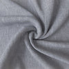 Gri Folded Keten Düz Tül Perde - Folima