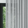 Gri Naturel Soft Keten Düz Tül Perde - Sumera