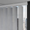 Gri Oval Perfore PVC Dikey Perde