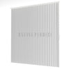 Gri Oval Perfore PVC Dikey Perde
