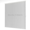 Gri Perfore PVC Dikey Perde
