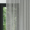 Gri Şantuk Efekli Düz Tül Perde - Zevina