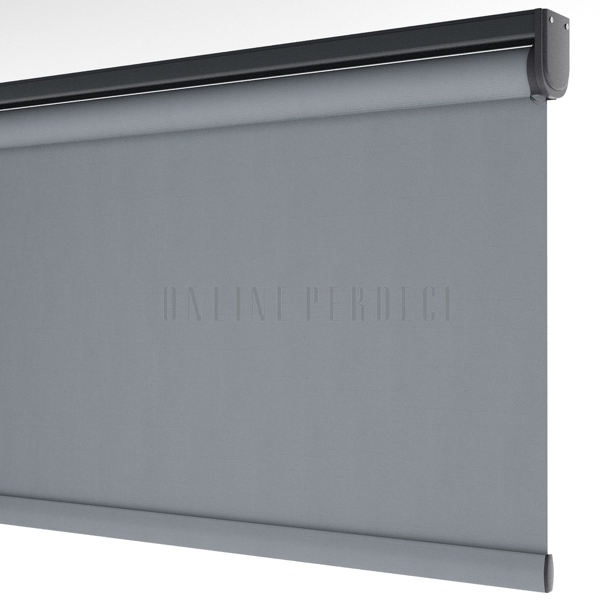 Gri Stor Blackout Perde - Zenvara