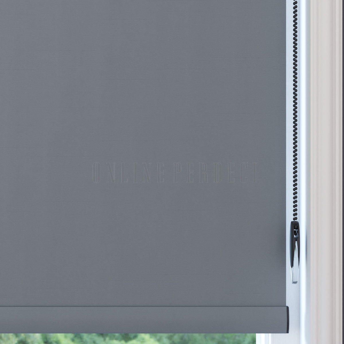 Gri Stor Blackout Perde - Zenvara