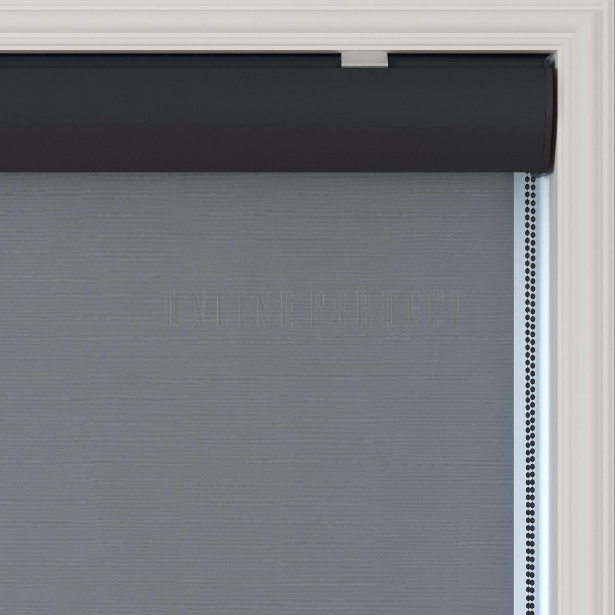 Gri Stor Blackout Perde - Zenvara