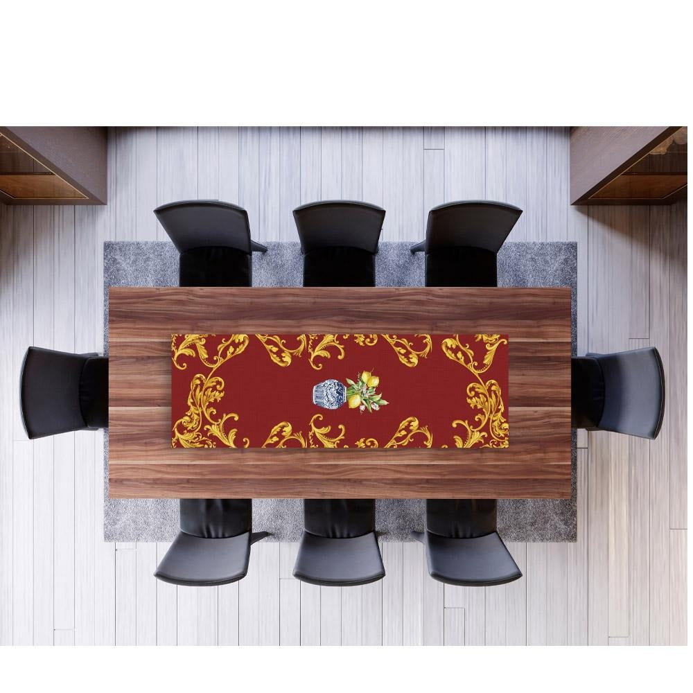 Kırmızı Limon Koşucu 140x5CM