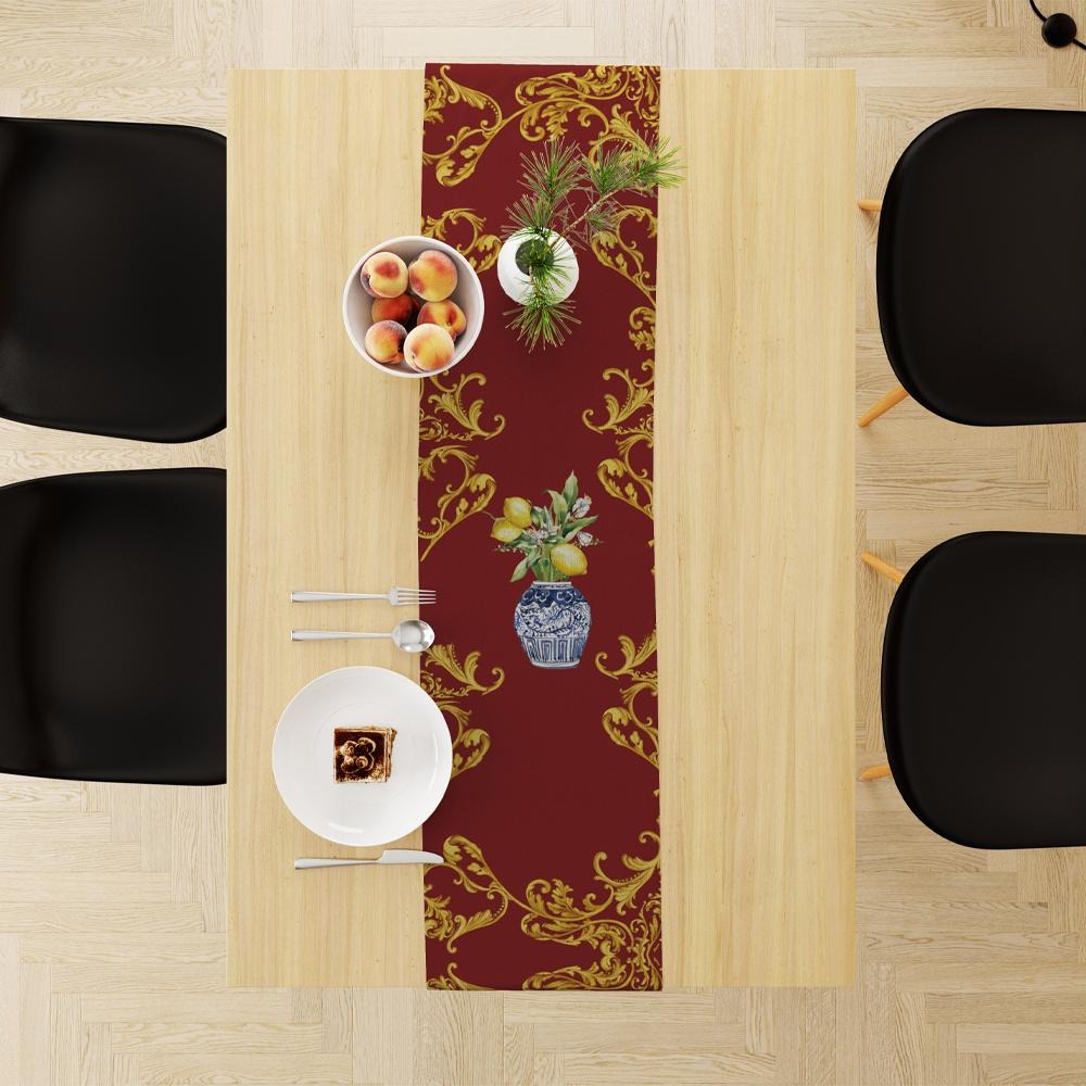 Kırmızı Limon Koşucu 140x5CM