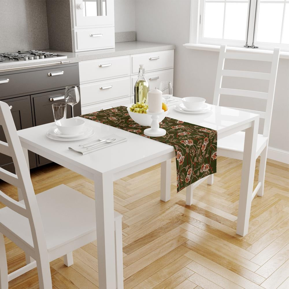 Yeşil Papatya Koşucu 140x45CM