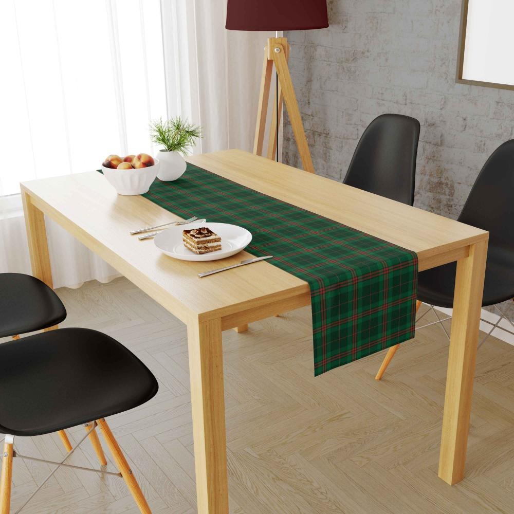 Yeşil Kareli Yolluk Örtüsü - 140x45CM